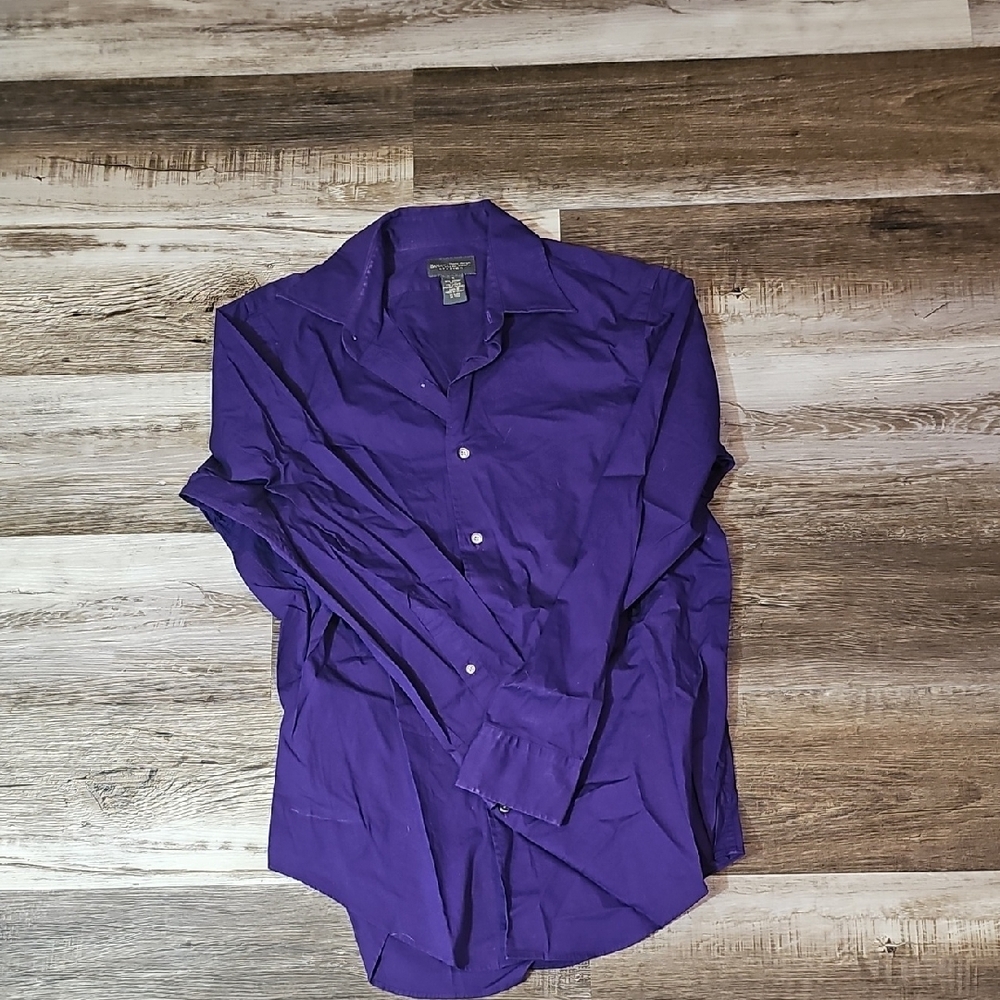 Men's Purple Shirt Banana Republic